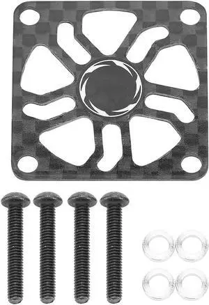 Cooling Fan Cover, Durable RC Cooling Fan Cover Safety Protection Heat Dissipation with Cover for RC Motor User for RC Motor/electrically Regulated Fan Cover(30mm)
