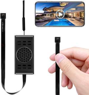 Spy Camera WiFi Hidden Cameras with Motion Detection Mini Wireless Remote Live View with Free Phone App Full HD 1080P Easy Setup Security Cam for Home Nanny Car Office Room Indoor V12