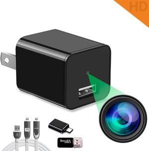 Spy Camera Charger - Hidden Camera - Premium Pack - HD 1080P - Best Mini Spy Camera - USB Charger Camera - Secret Camera - Nanny Cam - Small Cameras for Spying - Surveillance Camera Full HD
