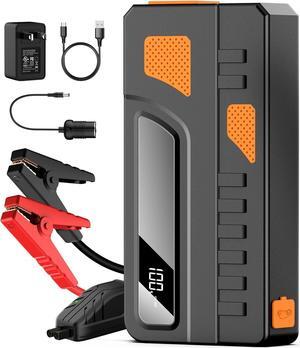 Portable Power Bank 20,000mAh with AC Outlet and Car Jump Starter, Portable Laptop Charger with LED Light, 2 USB-A Ports, 1 DC Port for Emergency Use Home Outdoor and Camping