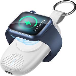 Portable Charger for Apple Watch, 1000mAh Magnetic Keychain Wireless Power Bank Watch Charger for iWatch with 4 LED Indicators, Apple Watch Accessories Compatible for All Apple Watch Series