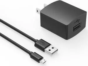 UL Listed Micro USB Wall Charger Fit for  Galaxy Tab A E S S2 3 4 10.1 7.0 8.0 8.4 9.6 9.7 SM-T580/P580/T800/T113/T520/T900/T320/T713 Tablet Power Supply Adapter Cord Data Cable