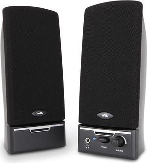 Cyber Acoustics CA-2014 Computer Speakers, Full Stereo Sound, Convenient Controls, Easy Setup