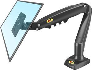 NB North Bayou Monitor Desk Mount Stand Full Motion Swivel Monitor Arm with Gas Spring for 17-30''Computer Monitors(Within 4.4lbs to 19.8lbs) F80