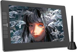 VEIKK VK1200 Drawing Tablet with Screen,11.6 Inch Full-Laminated Graphic Drawing Monitor,2 Battery-Free Pen and Tilt Function,6 Customized Keys,Anti-Glare Glass(Must be Connected to a PC to Work)