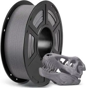 ANYCUBIC PLA 3D Printer Filament, 3D Printing PLA Filament 1.75mm Dimensional Accuracy +/- 0.02mm, 1KG Spool (2.2 lbs), Grey