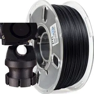 Carbon Fiber Polycarbonate 1KG 1.75 3D Printer Filament, 1kg 1.75 mm,Black