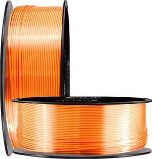TTYT3D Shine Orange Silk 3D Printer PLA Filament, 1.75mm 3D Printing Material Widely Compatible FDM 3D Printer, 1KG 2.2LBS Spool Filament