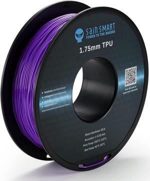 SainSmart Neon Color TPU, 1.75mm Flexible TPU 3D Printer Filament 800g, Dimensional Accuracy +/- 0.05 mm, Kaoss Purple