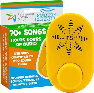 Sound Module - Holds 70+ Songs in Voice Recorder for Stuffed Animals Recordable Voice Box