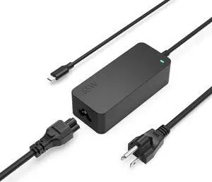 Charger for  Laptop - New Version 10Ft Extended Cable Power Light (UL Certified Safety) USB C Fast Charger Thinkpad Yoga 65W 45W