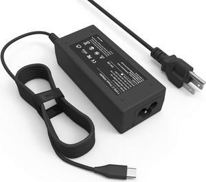 45W USB-C Google Chrome Laptop Charger: HP Chromebook 14 11 11A G6 G7 G8 G9 EE X360 Lenovo/Dell/Acer Chromebook, Type C Chromebook Charger Replacement for Samsung/Asus Chromebook Charging Cord