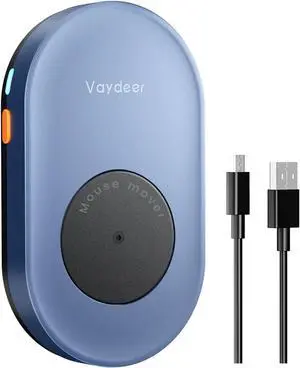 Vaydeer Undetectable Mouse Jiggler, Mouse Mover Device with ON/Off Switch, Driver-Free Mouse Movement Simulation for Computer Awakening, Gift Ideal for Men/Women Vaydeer Undetectable Mouse Jiggler, Mouse Mover Device with ON/Off Switch, Driver-Free Mouse Movement Simulation for Computer Awakening, Gift Ideal for Men/Women