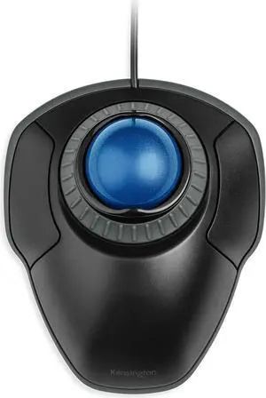 Kensington Orbit Trackball Mouse with Scroll Ring (K72337US), 4 1/2X5 1/2X2"
