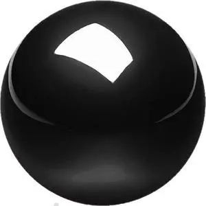 Perixx PERIPRO-303 GBK 1.34 Inches Trackball - Replacement Ball for M570, PERIMICE-517/520/717/720, and Other Compatible Trackball Mouse - Glossy Black