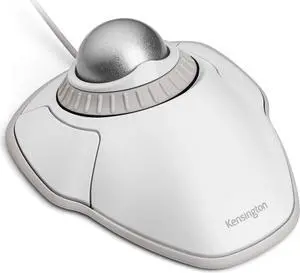 Kensington Orbit Trackball Mouse with Scroll Ring (White) (K72500WW) Kensington Orbit Trackball Mouse with Scroll Ring (White) (K72500WW)