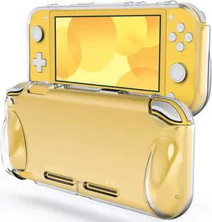 JETech Protective Case for Nintendo Switch Lite 2019, Grip Cover with Shock-Absorption and Anti-Scratch Design, HD Clear