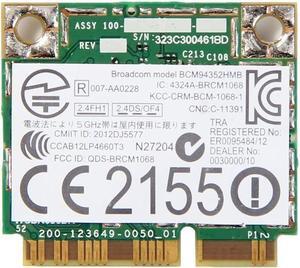 AW-CE123H / 802.11ac/n/b/g + Bluetooth 4.0 / Half-Size PCI-Express MiniCard