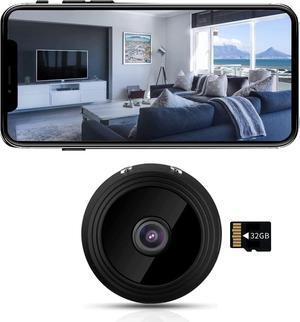 Hidden Camera - Spy Camera - 1080P HD Camera - Nanny Cam - Best Mini Camera - WiFi Wireless Camera - Live Video Recorder with Night Vision - Surveillance Camera Full HD - Car Cameras for Surveillance