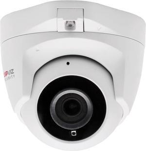 Anpviz 5MP IP POE Camera Outdoor Indoor with Human&Motion Detection, Turret Security Camera with Audio, 108° Wide Angle, IP66 Waterproof, 98ft IR Night Vision, NDAA Compliant