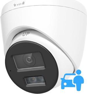 Anpviz 5MP PoE IP Camera with Human & Vehicle Detection, Smart Dual Light Color Night Vision Wired Security Camera Outdoor, with Audio Mic, 114° Wide Angle, 120dB WDR, IP67 Waterproof(H Serie)