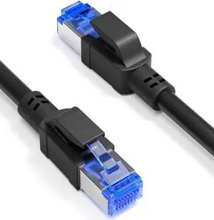 Ercielook CAT8 Ethernet Cable High Speed, 50ft Heavy Duty 40Gbps 2000Mhz Internet cord with RJ45 Connectors for Modem Gaming PC PS5 Xbox Router