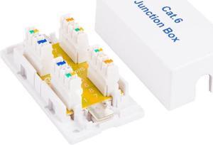 Cat6 Junction Box, 110 Punch Down Style