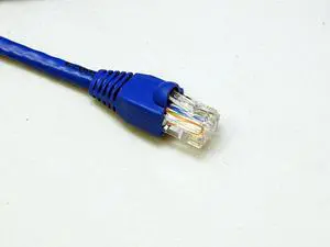 RiteAV - Cat5e Network Ethernet Cable - Blue - 50 ft.