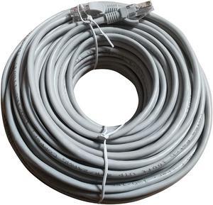 50FT CAT5e Ethernet Patch Cable, RJ45 Computer Network Cord, Category 5e Patch Cord LAN Cable UTP 24 AWG 100% Copper Wire