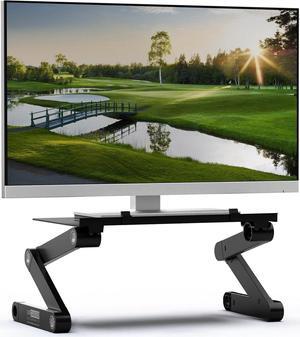 WorkEZ Monitor Stand for Desk - Single Monitor Mount Height Adjustable Monitor Stand Computer Monitor Riser for Single Computer Monitor Stand Ergonomic computer monitor stand for desk monitor mount