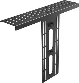 DSLR Monitor Mount Hold up to 11 lbs, Monitor Top Shelf for Livestream Device, Camera Mount, Webcams, Microphones, Lighting and More, Fits VESA Mount 75/100mm, Height Adjustable
