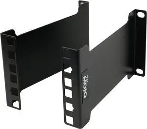 Tecmojo Server Rack Depth Extender - 2U - 6inch Depth - TAA Compliant - Recessed Rack Adapter - Rack Mount Adapter Kit - Network Rack Extender