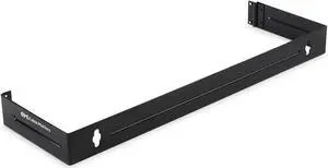 Cable Matters 1U Hinged 19 Wall-Mount Panel Bracket, 22 lbs Max Load (1U Rack, 1U Wall Mount Bracket/Wall Mount Patch Panel)