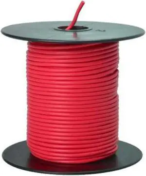Southwire 55667423 Primary Wire; 18-Gauge Bulk Spool; 100-Feet; Red