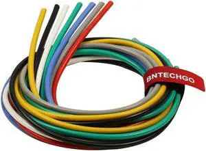 BNTECHGO 12 Gauge Silicone Wire Kit 7 Color Each 3 ft Flexible 12 AWG Stranded Tinned Copper Wire