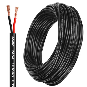 18 Gauge 50ft Blue Primary Auto Wire | 12V Copper Clad Cable For Car Wiring & Remote Power