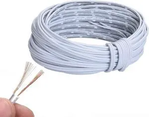 20m(66ft) 20AWG 2Pin Extension Cable Wire Cord Line for Single Color LED Strip Ribbon Lights 3528 5050,2 Wire 20-Gauge Parallel Wire
