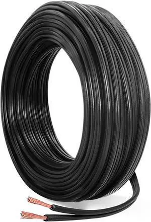 FIRMERST 18/2 Low Voltage Landscape Lighting Copper Wire 100 Feet SPT-2W