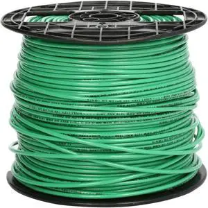 Southwire 22968201 Stranded THHN 12 Gauge Building Wire, 500-Feet, Green