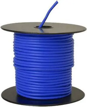 Southwire 55669423 Primary Wire; 14-Gauge Bulk Spool; 100-Feet; Blue