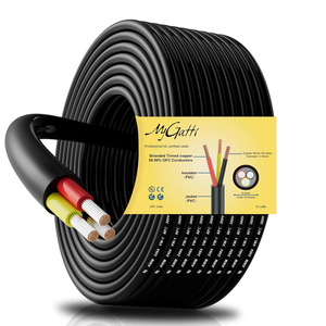 ACDC 16 Gauge Primary Wire – 100ft Spool, Pure Stranded Copper, Black