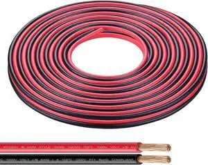 iGreely Flexible 10 Gauge Wire 30 Feet Stranded Oxygen Free Copper Electrical Wire for Solar Panel Automotive Car Marine Boat Speaker LED Light Wiring 10 AWG
