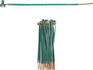IDEAL Electrical 30-3404 #12 AWG, 6.5 in., Grounding Pigtails with Ground Screws (Pack of 50)