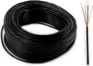 ALEKO LM15040FT 5 Core Electrical Wire Cable Conductor for Gate Openers Accessories 40 Feet Black