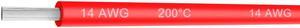 uxcell a16051300ux0048 10M 32.8Ft 14AWG 30KV Electric Copper Core Flexible Silicone Wire Cable Red