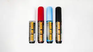 Rack-A-Tiers Mark My Wire - 4 Pack (Black, Blue, Red & White - 1 Each), Wire Marker, Wire Phase Marker, Electrical Marker (52484)