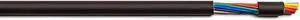 24AWG 12 Conductor Wire Cable (UL2464) - High Flexible Tinned Copper Unshielded Alarm Security Burglar LED Power - for Low Voltage Installations (Matte Black 25FT)
