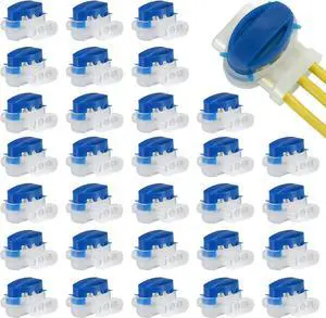 GWHOLE Wire Connectors Electrical IDC 314-Box Waterproof Boundary Perimeter Wire Coupler Wiring Repair Accessory for Electric Fence Landroid Robot Automower Irrigation System