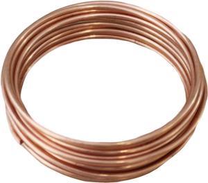 8 AWG Bare Copper Wire Is Perfect For Construction Applications (Pack Of 25 Ft Coil)