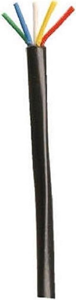 Southwire 54705 Solid Underground Sprinkler System Wire; 18-Gauge 5-Conductor 30-Volt 250-Feet;547050408;Black